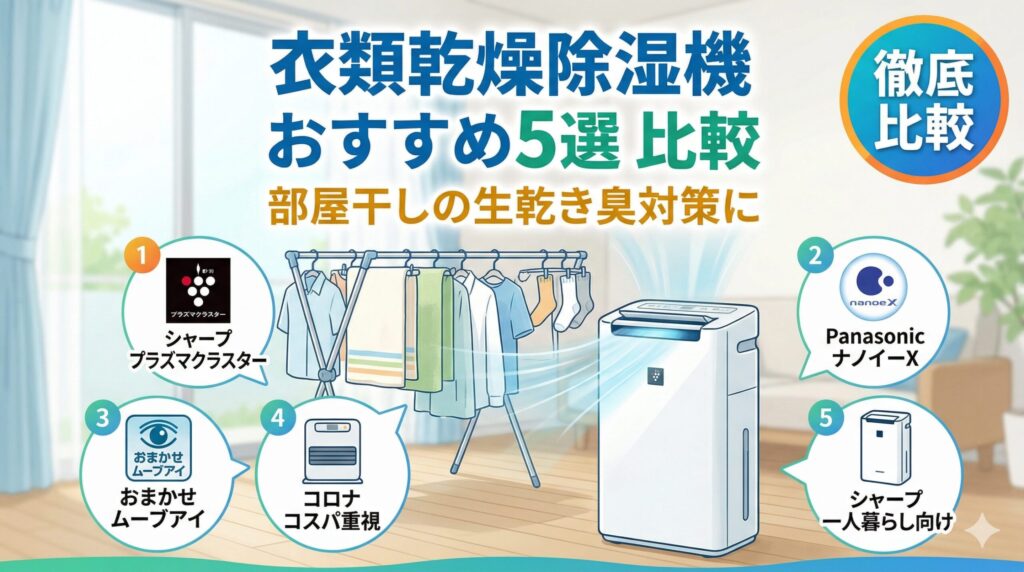 Clothes drying dehumidifier