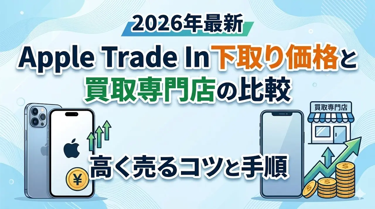 Apple Trade In下取り価格と買取店比較の要点