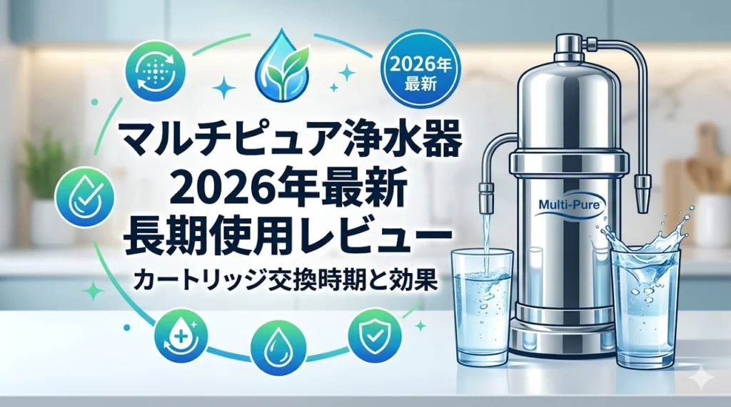 2026年】マルチピュア浄水器 Aquaversa 750CT・MP880SC 比較レビュー