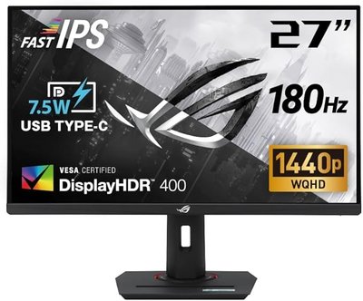 ASUS ROG Strix XG27ACS ゲーミングモニター 27インチ WQHD 180Hz