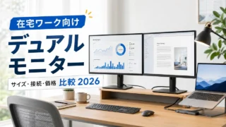 monitor-dual-osusume-remote-work アイキャッチ画像