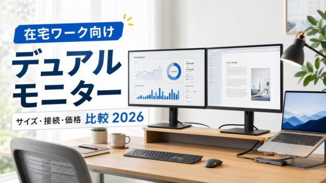 monitor-dual-osusume-remote-work アイキャッチ画像