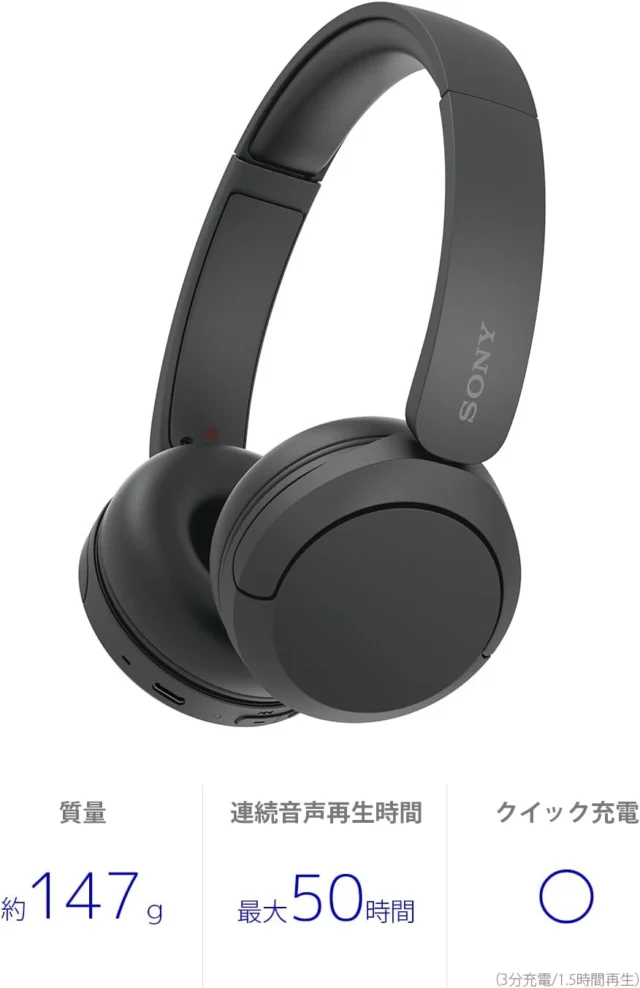 Sony WH-CH520 の製品画像
