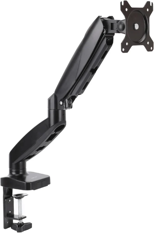 Amazonベーシック シングルモニターアームの製品画像