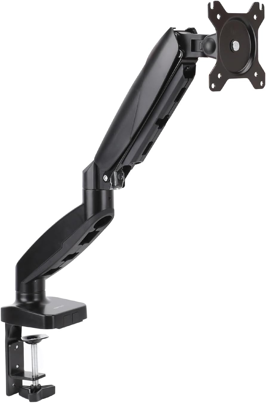 Amazonベーシック シングルモニターアームの製品画像