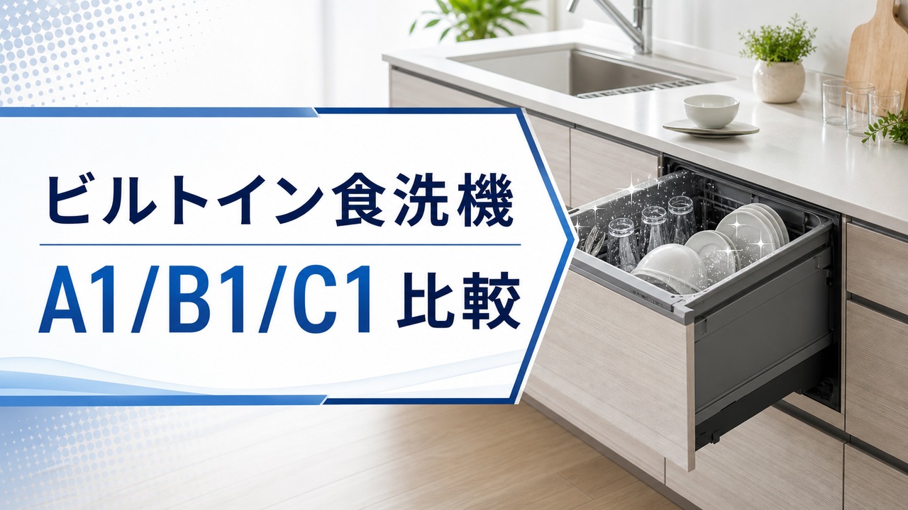 panasonic-builtin-dishwasher-a1-b1-c1 アイキャッチ画像