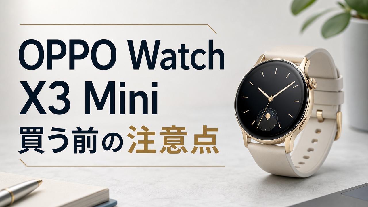 oppo-watch-x3-mini-japan-caution アイキャッチ画像