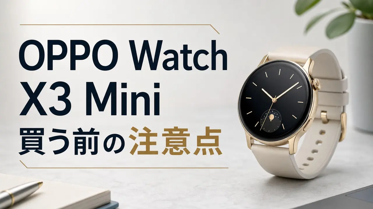 oppo-watch-x3-mini-japan-caution アイキャッチ画像
