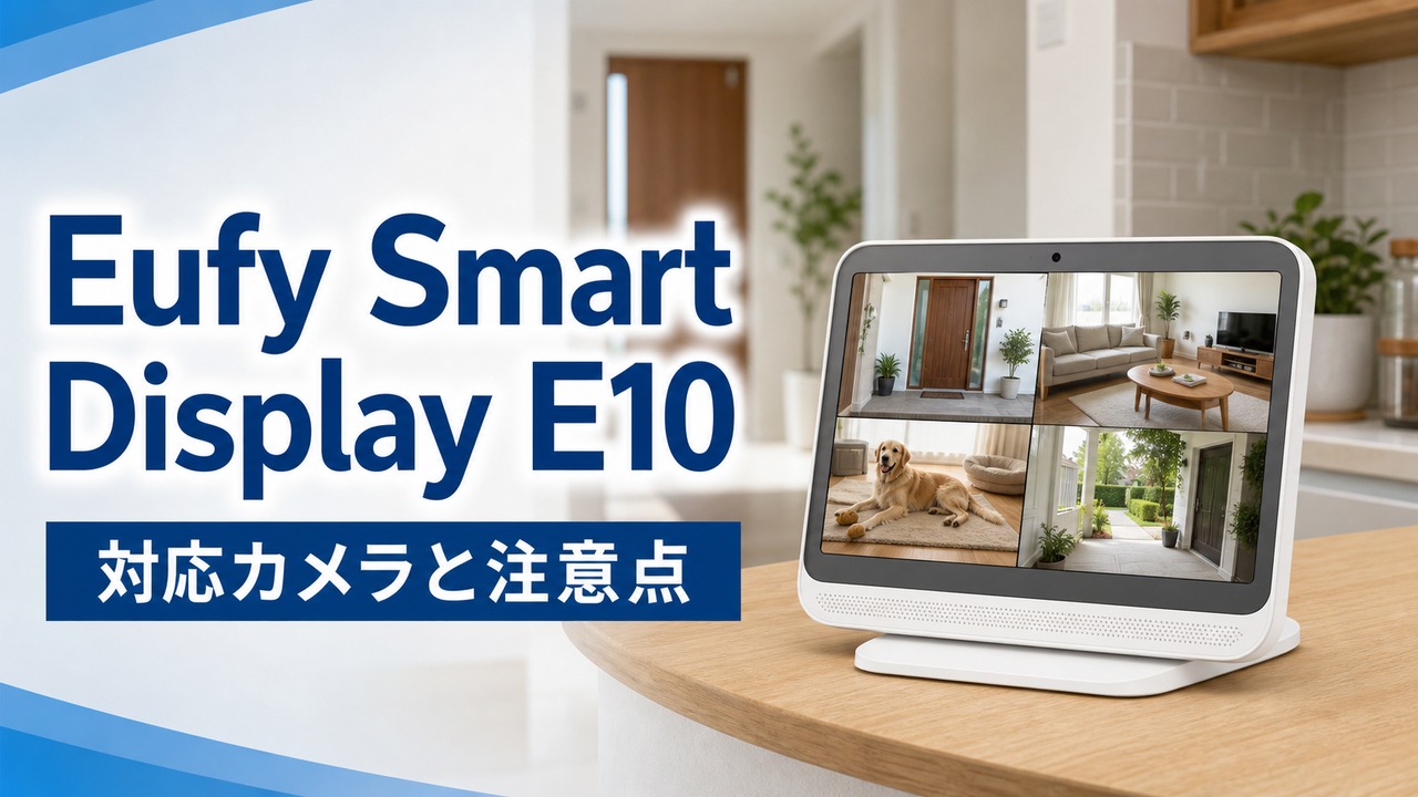 eufy-smart-display-e10 アイキャッチ画像