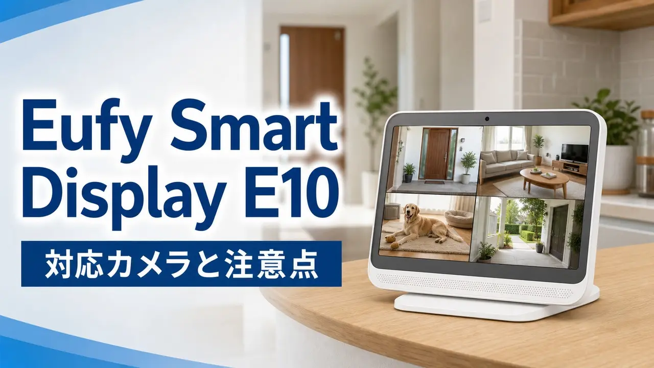 eufy-smart-display-e10 アイキャッチ画像