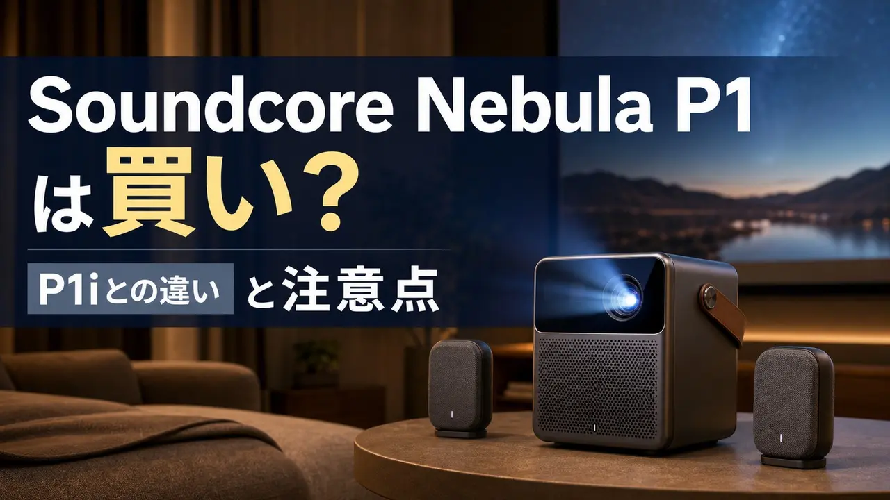 soundcore-nebula-p1-projector アイキャッチ画像