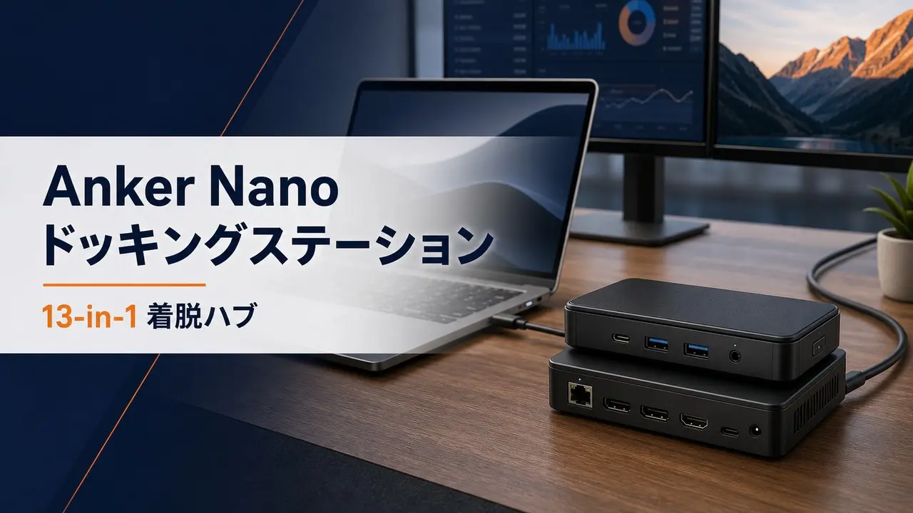 anker-nano-docking-station-13in1-removable-hub アイキャッチ画像