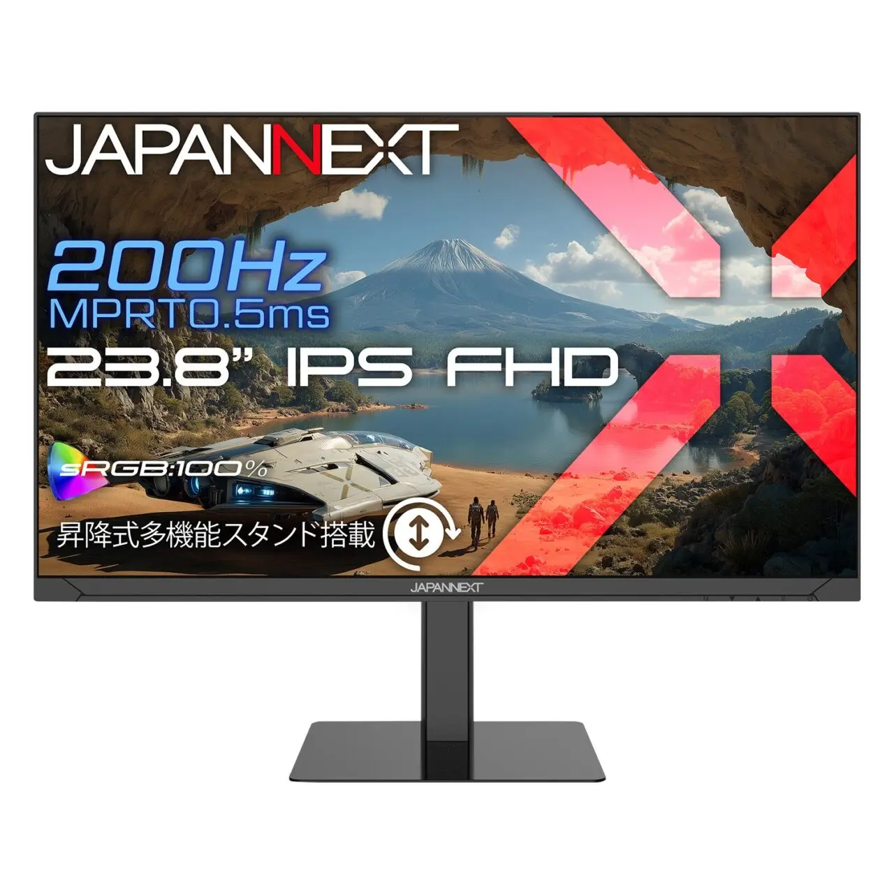 JAPANNEXT JN-IPS238G200F2-HSP 公式製品画像