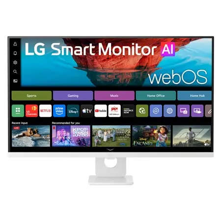 LG Smart Monitor 32U721SB-W 公式製品画像