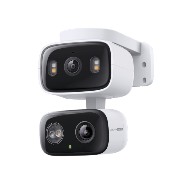 Tapo C246D 2Kデュアルレンズ防犯カメラの公式製品画像