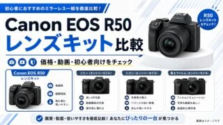 vlog-canon-sony-nikon-fujifilm-82139b744e アイキャッチ画像