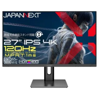JAPANNEXT JN-IPS27G120U2-HSPC6 公式製品画像