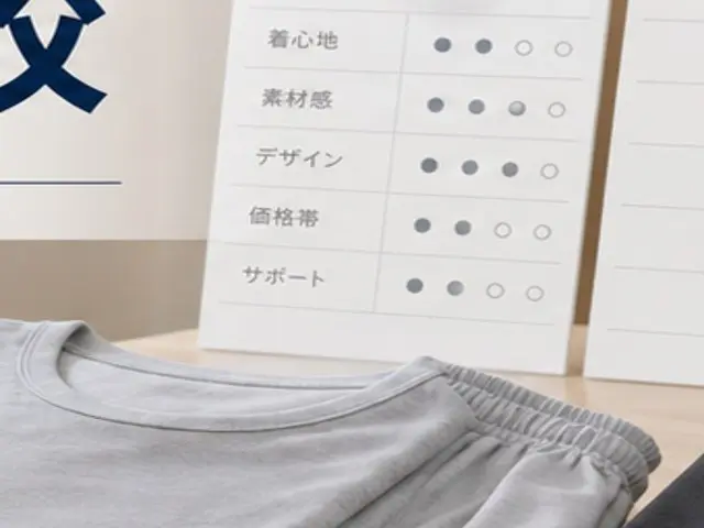 低価格ルームウェア型リカバリーウェアの比較イメージ