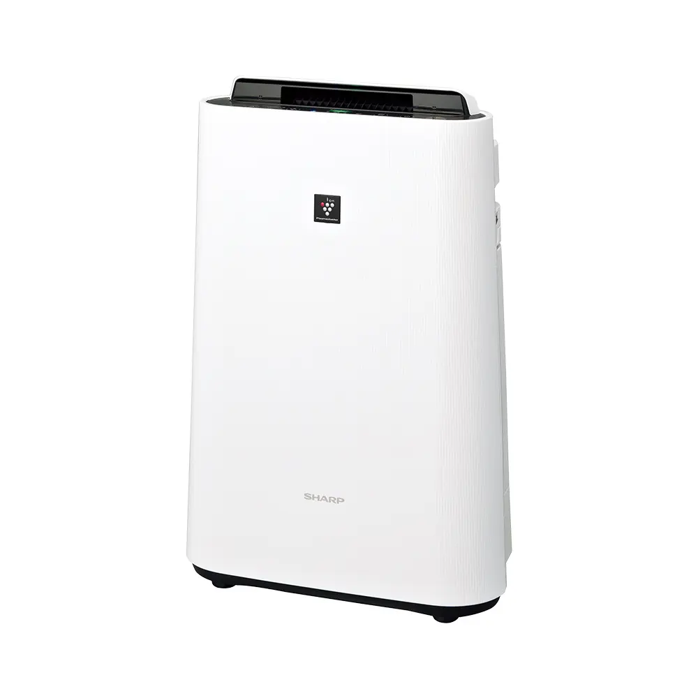 シャープ KC-S50-W 斜めから見た公式製品画像