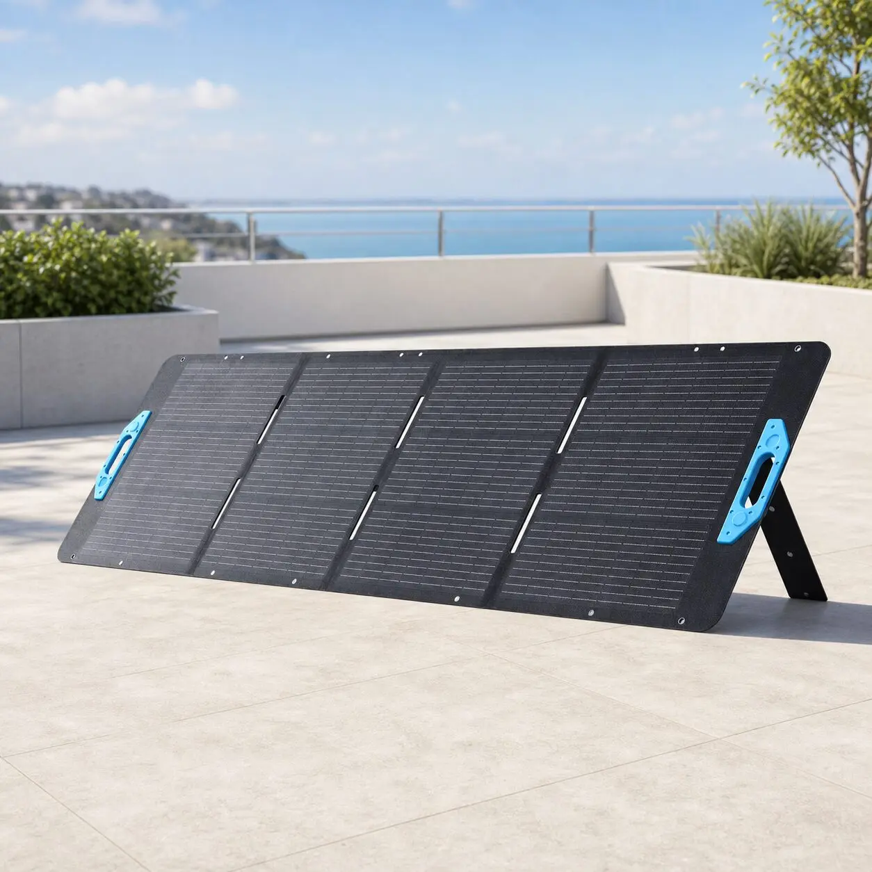 旧Anker Solix PS200 Portable Solar Panelの4面パネル