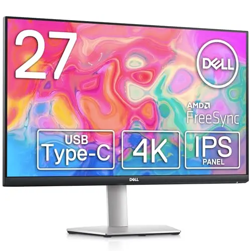 Dell S2722QC 27インチ4K USB-Cモニター