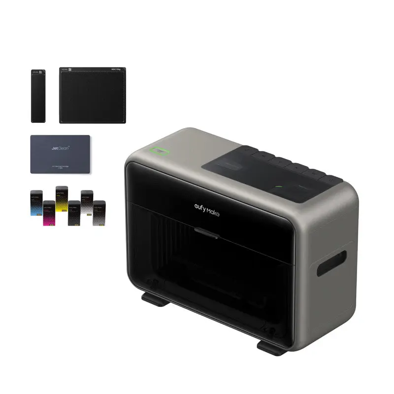 EufyMake UV Printer E1 ベーシックセットの本体と同梱物