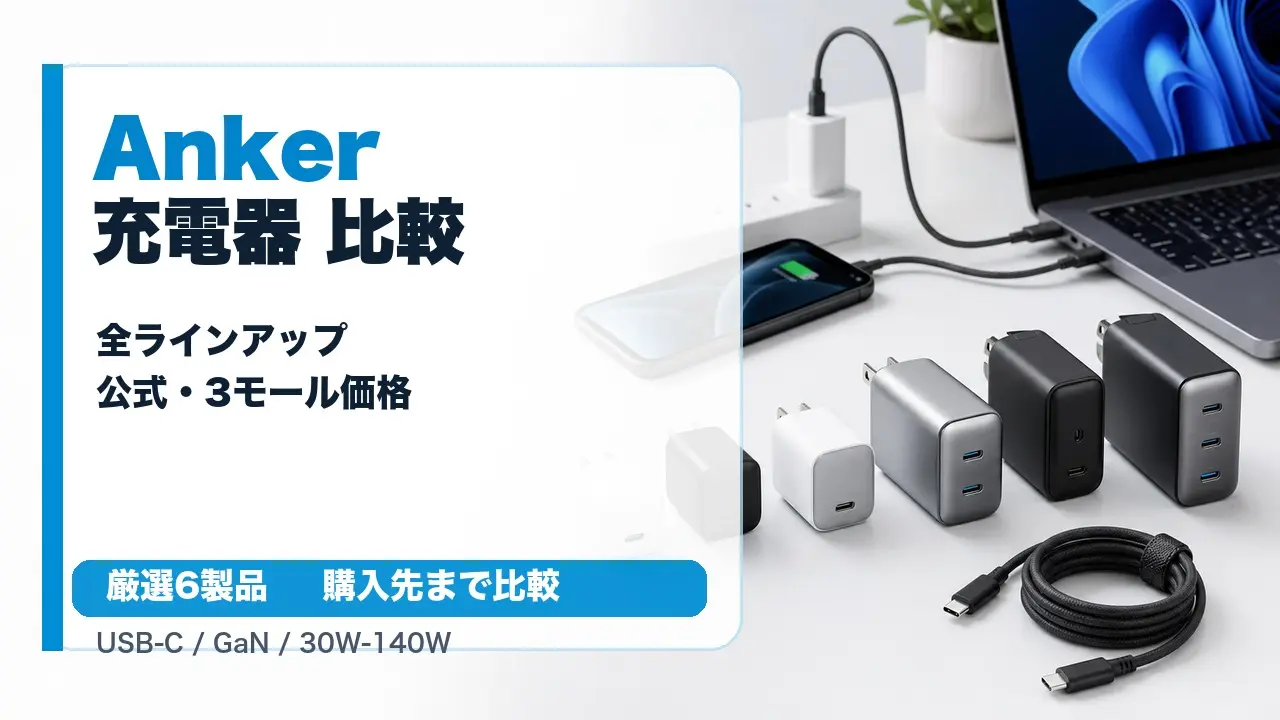 anker-charger アイキャッチ画像