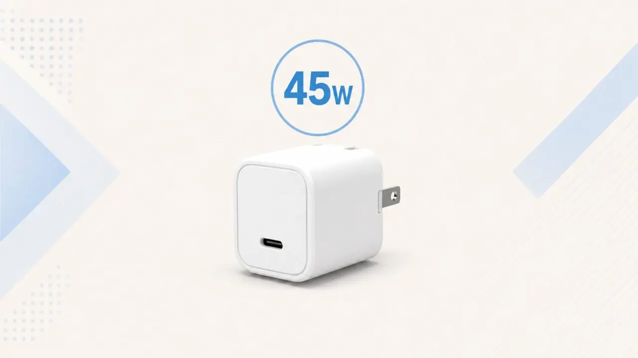 UGREEN Nexode Air 45Wの小型1ポート充電器の概念図