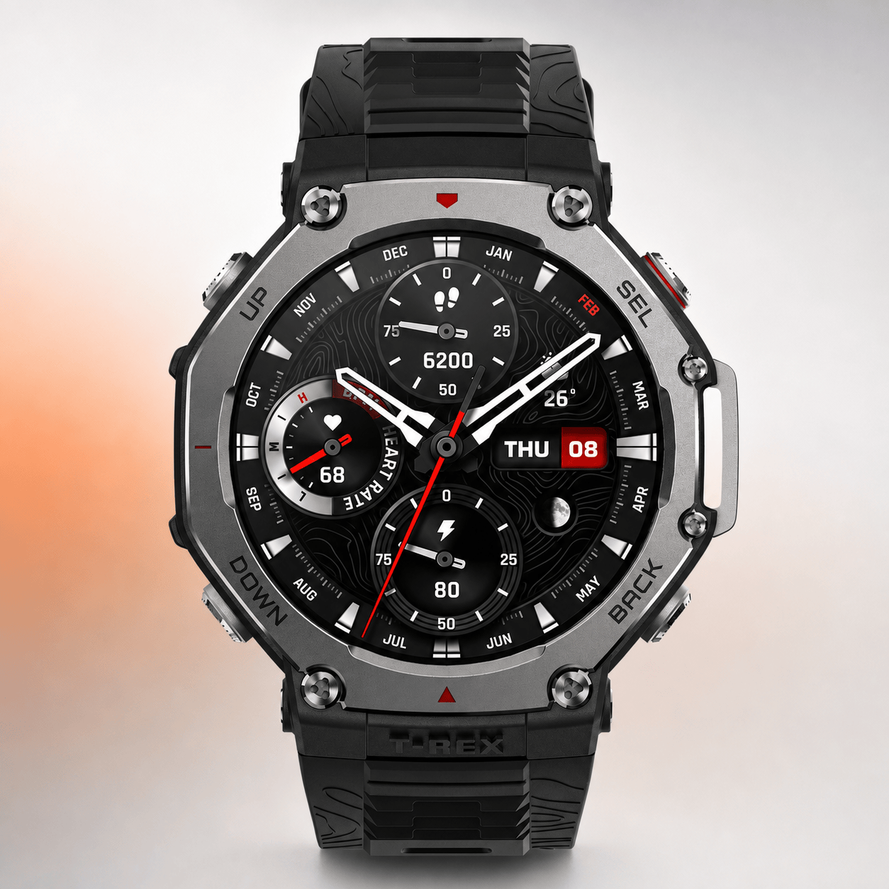 Amazfit T-Rex 3 48mm オニキスの製品イメージ