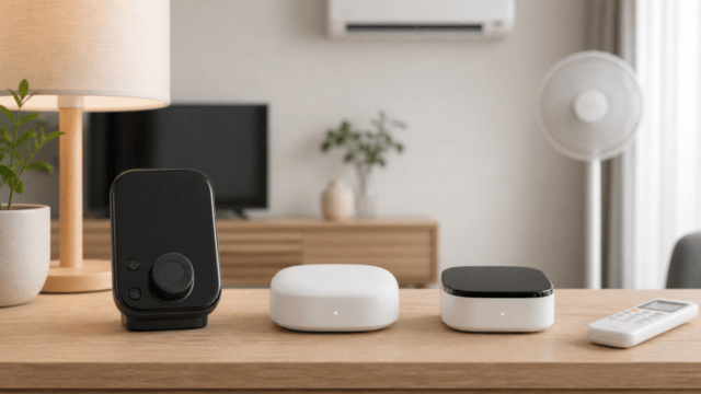 スマートリモコン3製品の利用イメージ