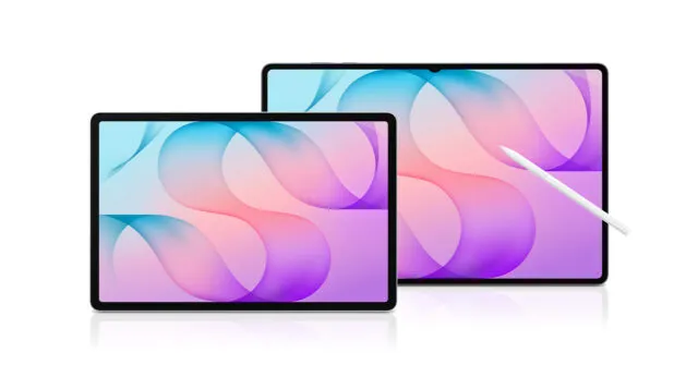 Galaxy Tab S12 UltraとGalaxy Tab S12+の製品画像(Sペン付き)