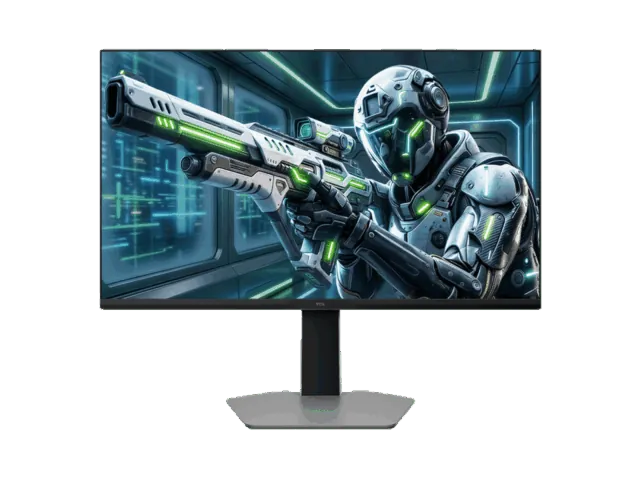 TCL 27P2A Proの本体とスタンド（公式外観画像）