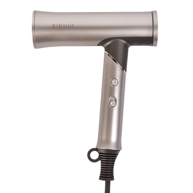 KINUJO Hair Dryer Voyage HW001ゴールドの公式本体画像。