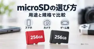 microSDカード256GB比較｜Switch 2・録画・写真で選ぶ6製品のアイキャッチ