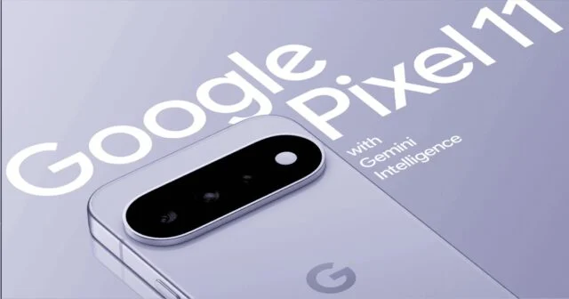 Google Pixel 11の背面（Googleストア公式の告知画像）
