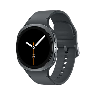 Samsung Galaxy Watch8 40mm Bluetooth グラファイトの公式製品イメージ