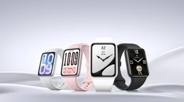Smart Band 10 Proのカラー展開。セラミック版は別型番