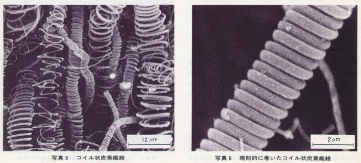 cmc カーボンマイクロコイル螺旋状